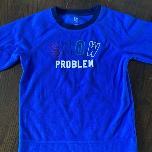 Gap long sleeve sleep shirt size 10